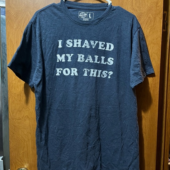 Crazy Dog T-Shirts Dark Blue Graphic Tee - Picture 1 of 2